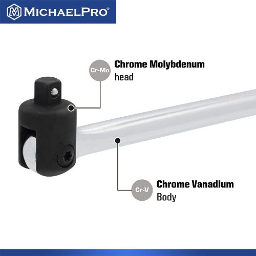 MichaelPro 1/2 Inch Drive x 30 Inch Extension Breaker Bar