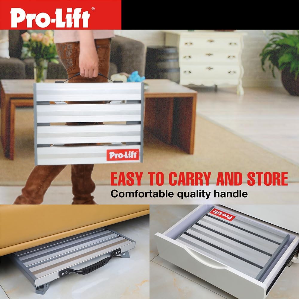 Pro-Lift Adjustable Height Folding Step Stool