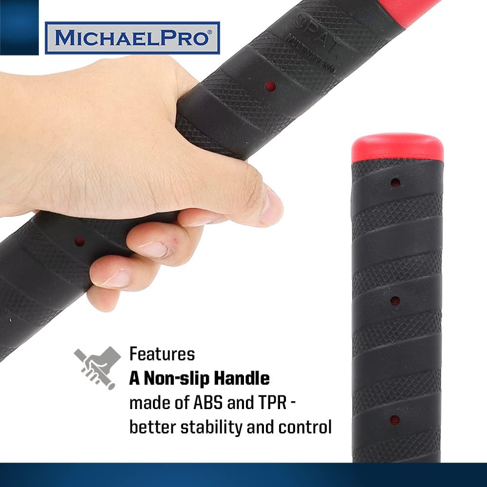 MichaelPro Japanese Pull Saw, 10 Inch Double Edge Hand Saw for Wood Working with Non-Slip Handle