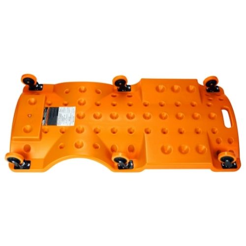 Pro-Lift Mechanic HDPE Plastic Creeper, 40 Inch, 350 lb Capacity with Padded Headrest and Tool Trays