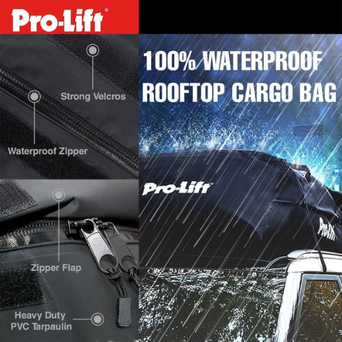 Pro-Lift Rooftop Cargo Carrier Waterproof - 15 Cubic Feet Capacity