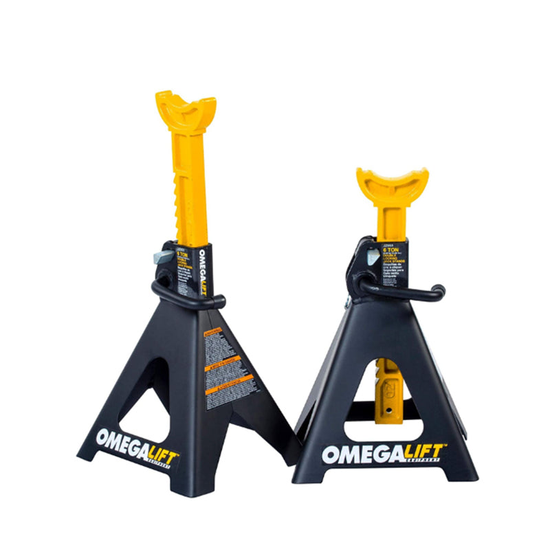 Omega Lift Jack Stands - 6 Ton Heavy Duty Pair