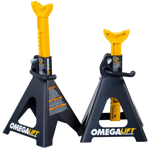 Omega Lift Jack Stands - 6 Ton Heavy Duty Pair