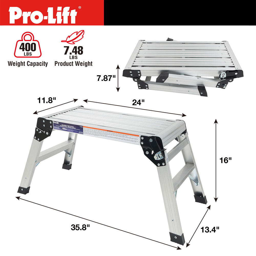 Pro-Lift Work Platform Aluminum Step