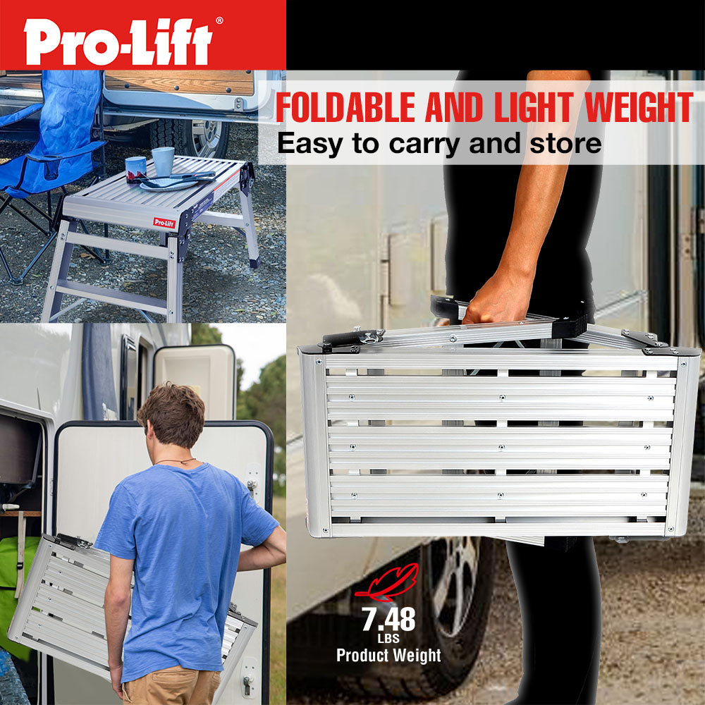 Pro-Lift Work Platform Aluminum Step