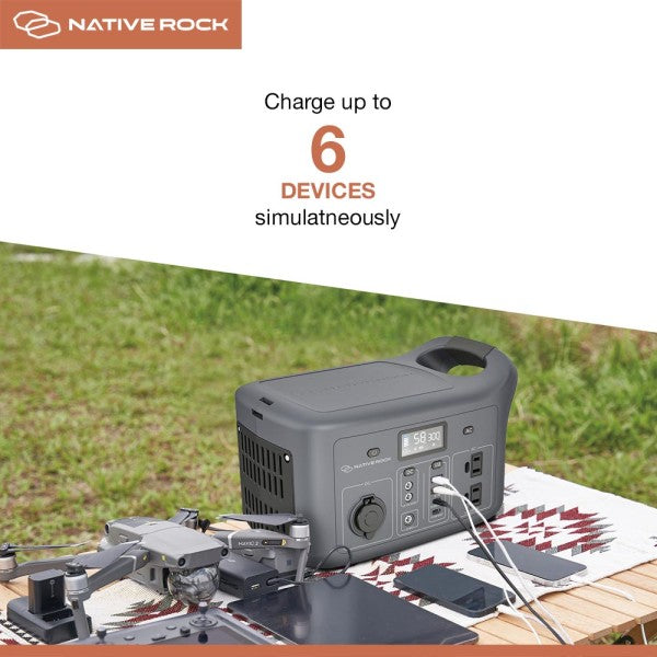 Native Rock 300W Portable Power Station