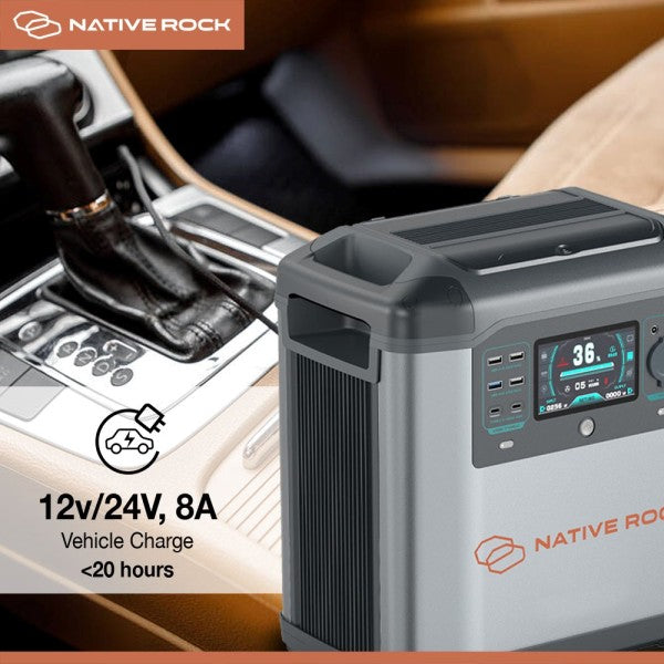 Native Rock 1500W Portable Power Station