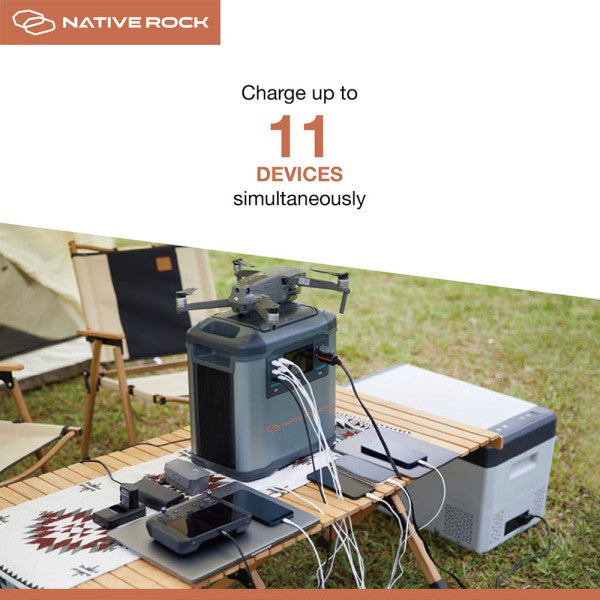 Native Rock 2200W Portable Power Station
