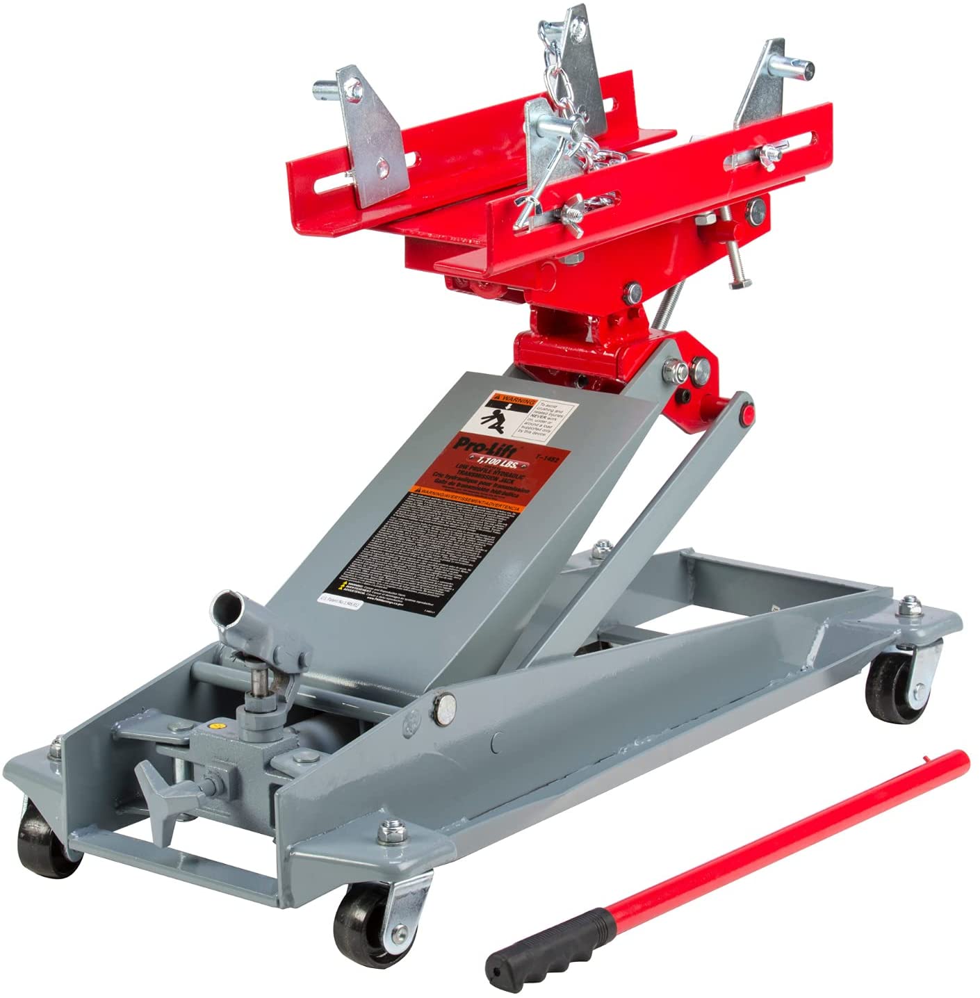 Pro-Lift Low Profile Transmission Jack - 1100 lb Capacity