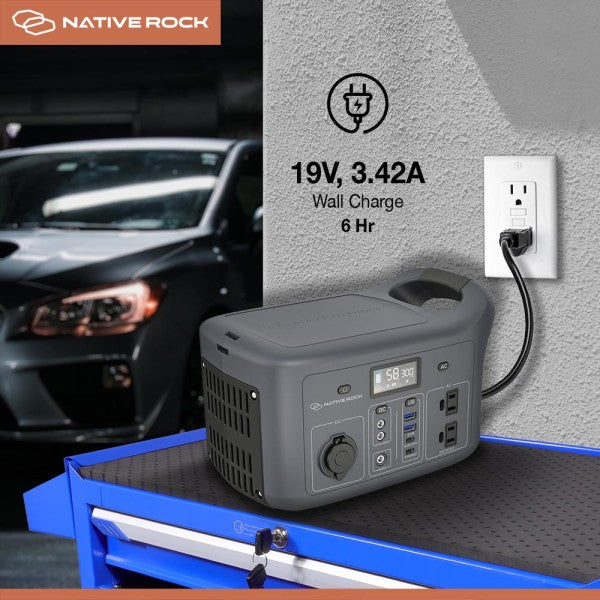 Native Rock 300W Portable Power Station