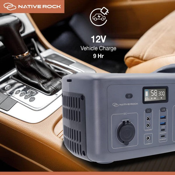 Native Rock 300W Portable Power Station