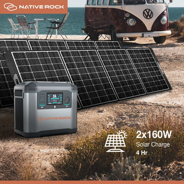 Native Rock 1500W Portable Power Station