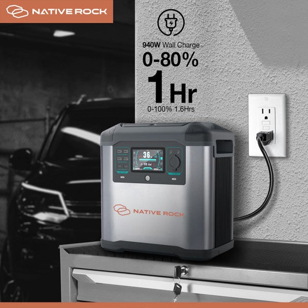 Native Rock 2200W Portable Power Station