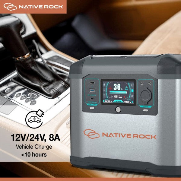 Native Rock 2200W Portable Power Station
